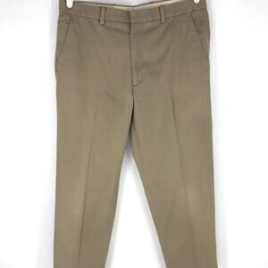 Enro Platinum Flat Front Chino Pants Khaki 36x29.5